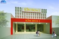 THIẾT KẾ KIẾN TRÚC SHOWROOM VÀNG BẠC ĐÁ QUÝ KIM HOA 1